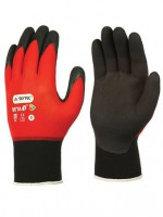 PAIR SKYTECBETA RED GLOVE SIZE 7 (S)